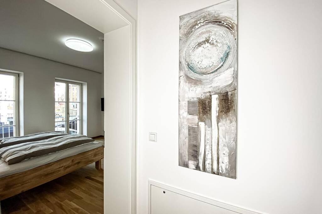 Modernes Luxus-Apartment Im Leipziger Zentrum Bagian luar foto