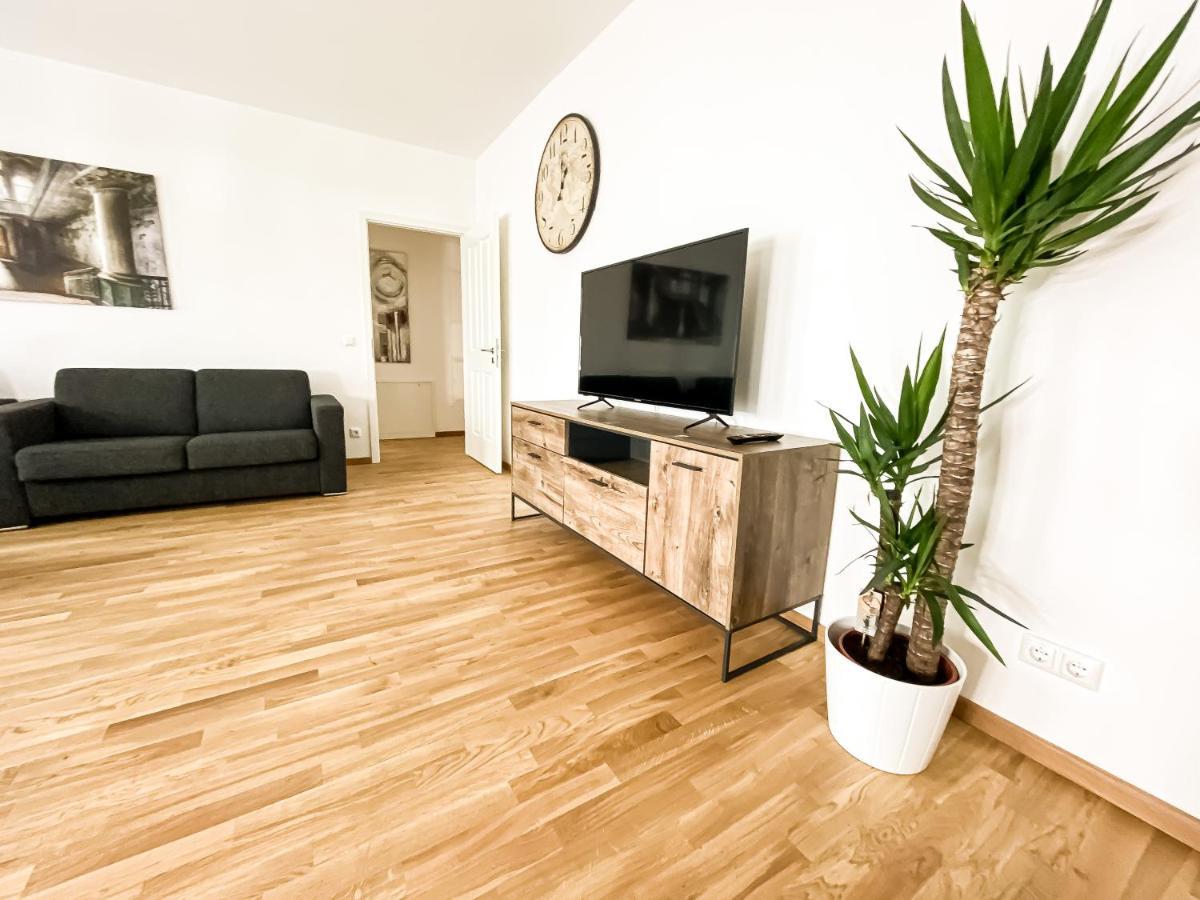 Modernes Luxus-Apartment Im Leipziger Zentrum Bagian luar foto