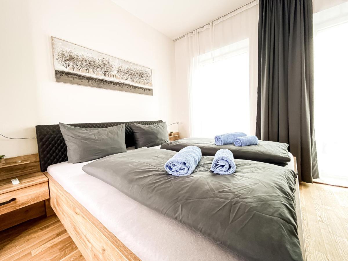 Modernes Luxus-Apartment Im Leipziger Zentrum Bagian luar foto